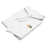 "The Belgian Face - Flag" Sweat à capuche brodé "cœur" éco-friendly