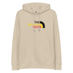 "The Belgian Face - Flag" Sweat à capuche éco-friendly – Image 2