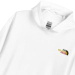 "The Belgian Face - Flag" Sweat à capuche brodé "cœur"