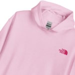 "The Peket Face" Sweat à capuche brodé "cœur"