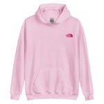 "The Peket Face" Sweat à capuche brodé "cœur" – Image 6