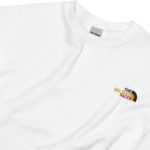 "The Belgian Face - Flag" Sweatshirt brodé "cœur"