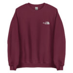 "The Belgian Face" Sweatshirt brodé "cœur" – Image 12