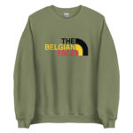 "The Belgian Face - Flag" Sweatshirt – Image 4