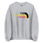 "The Belgian Face - Flag" Sweatshirt – Image 3